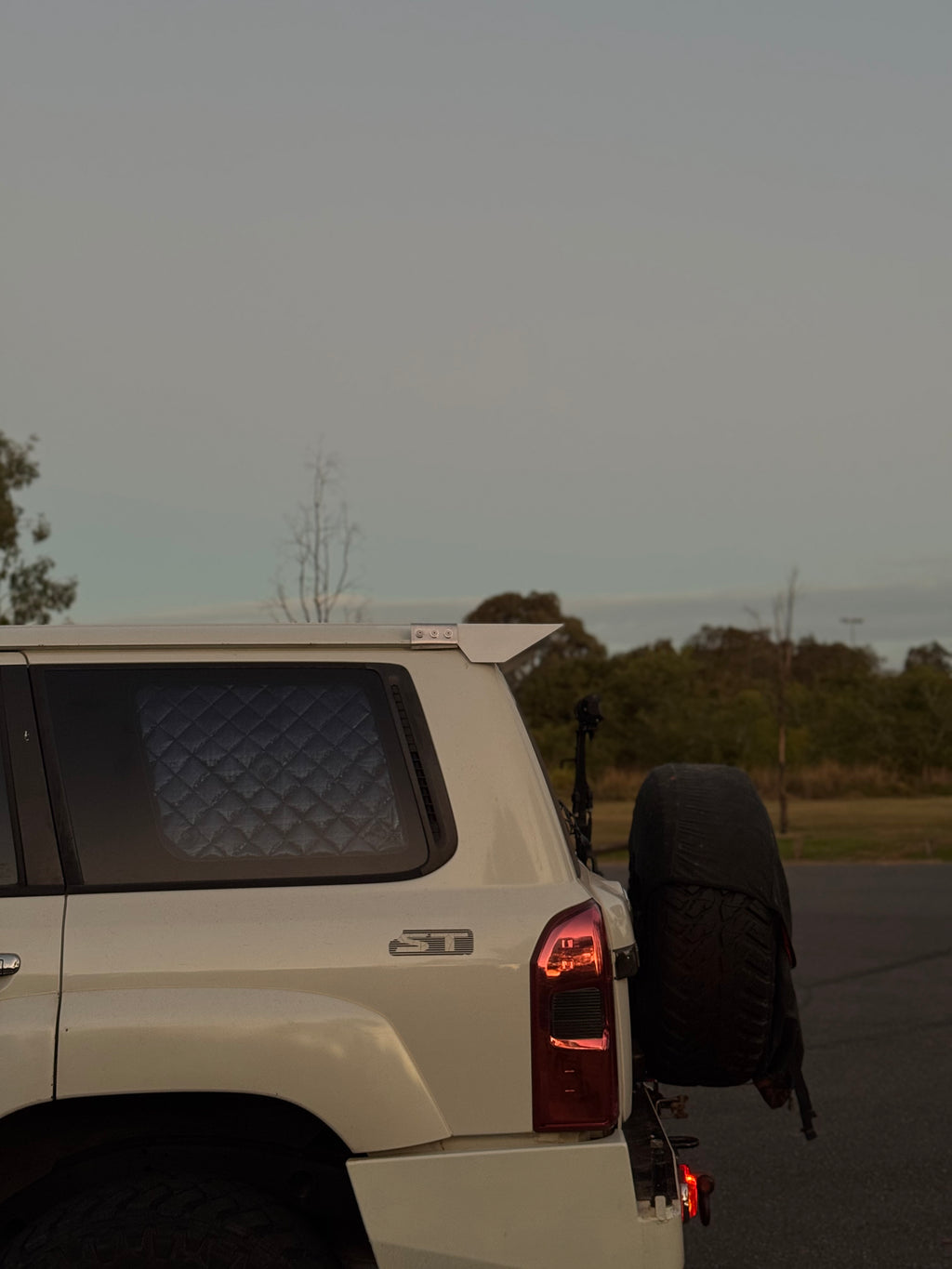 Gu patrol rear wing