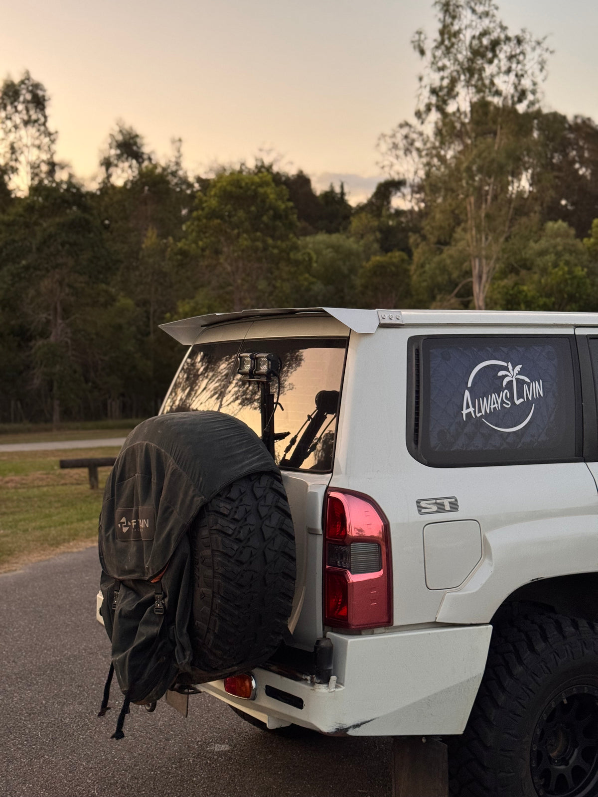 Gu patrol rear wing