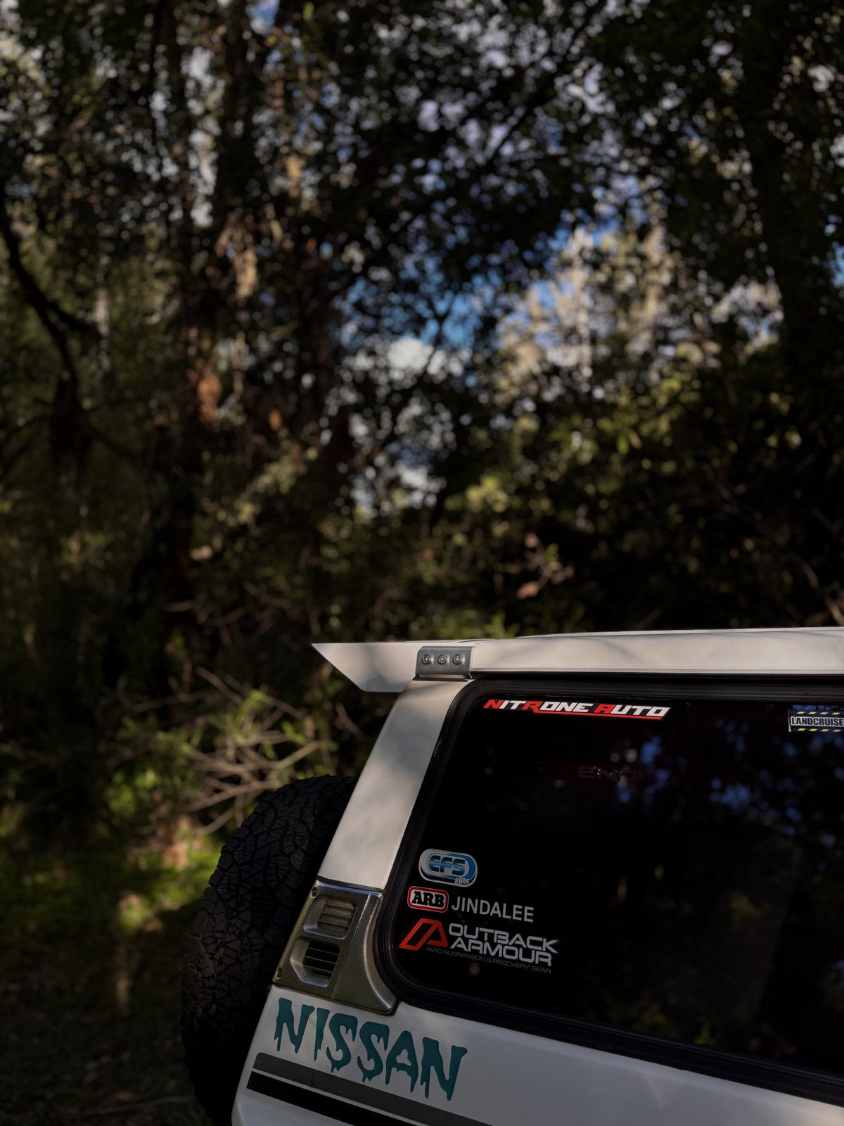 GQ Patrol rear wing